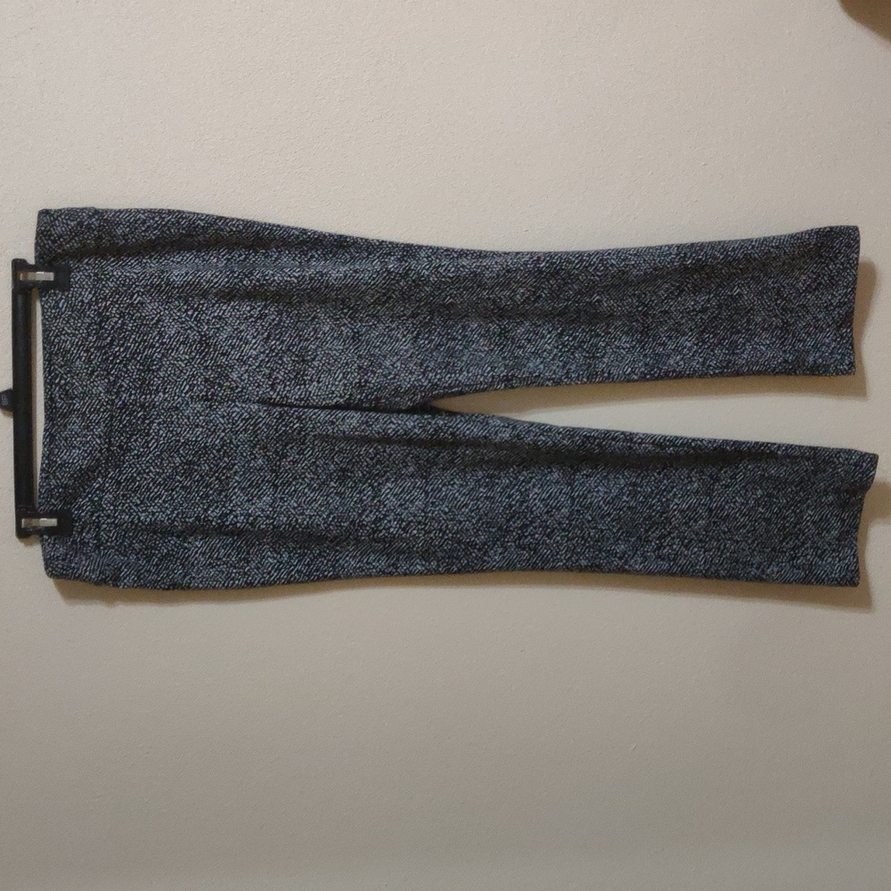 B/W Pull On Straight Leg Pants 12